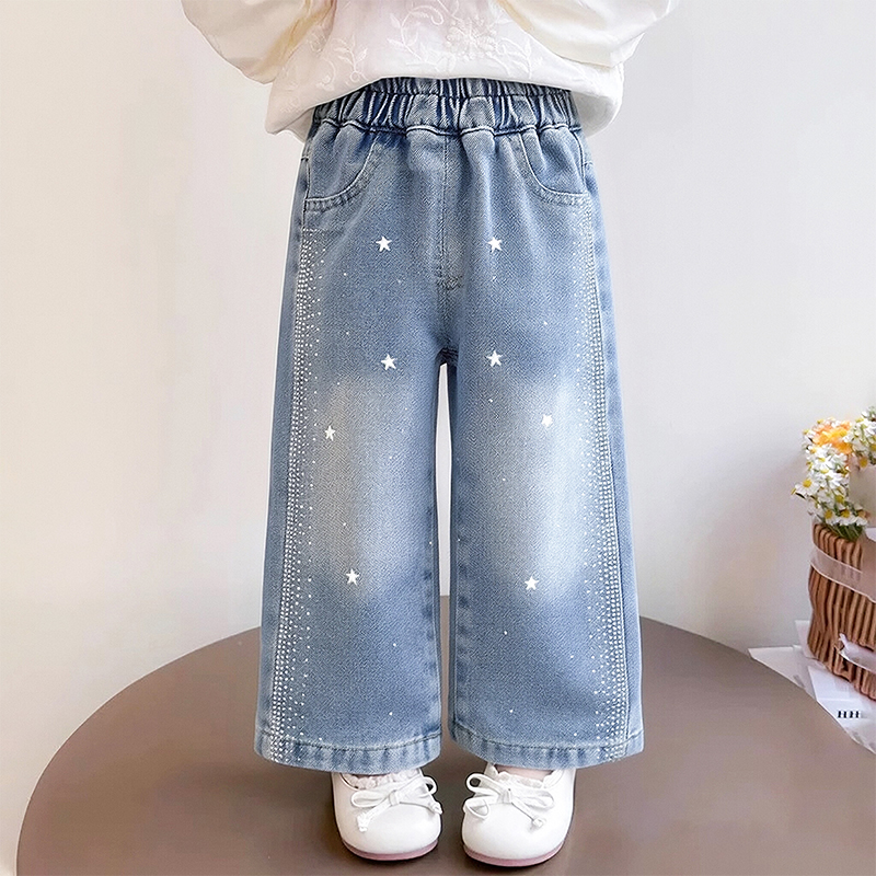 Furniture Leg Set - Spring and Autumn Girls' Jeans Baby