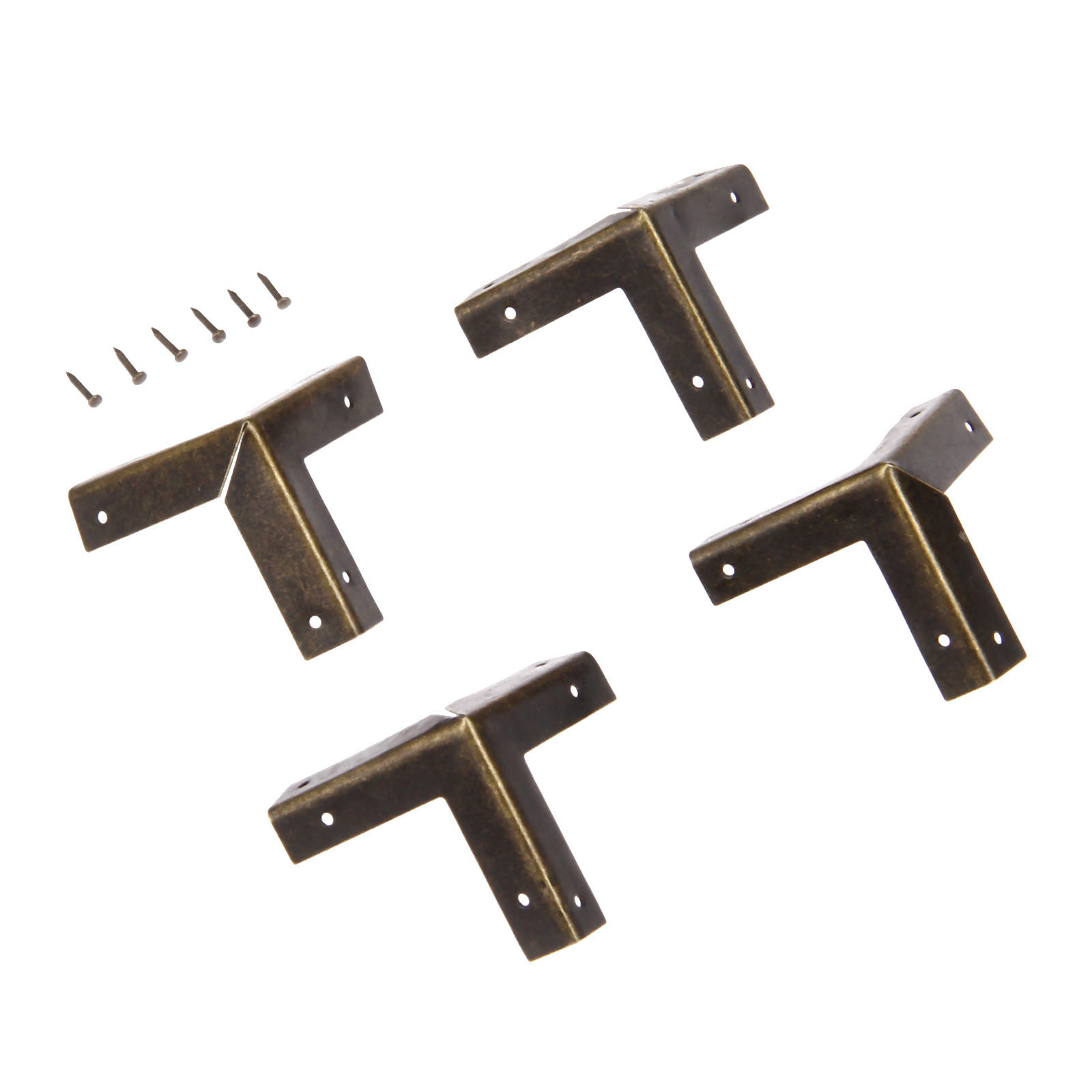 DRELD 4Pcs Antique Bronze Corn - Furniture Hardware Decorative reseña y precio