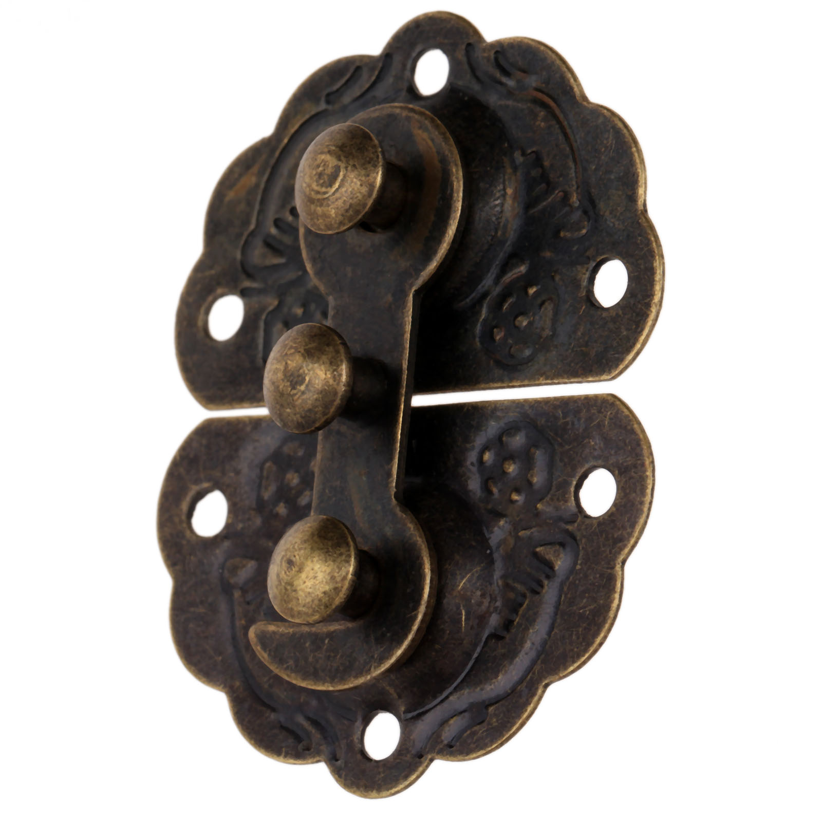 1pc Antique Bronze Box Latch H - Furniture Hardware Decorative reseña y precio