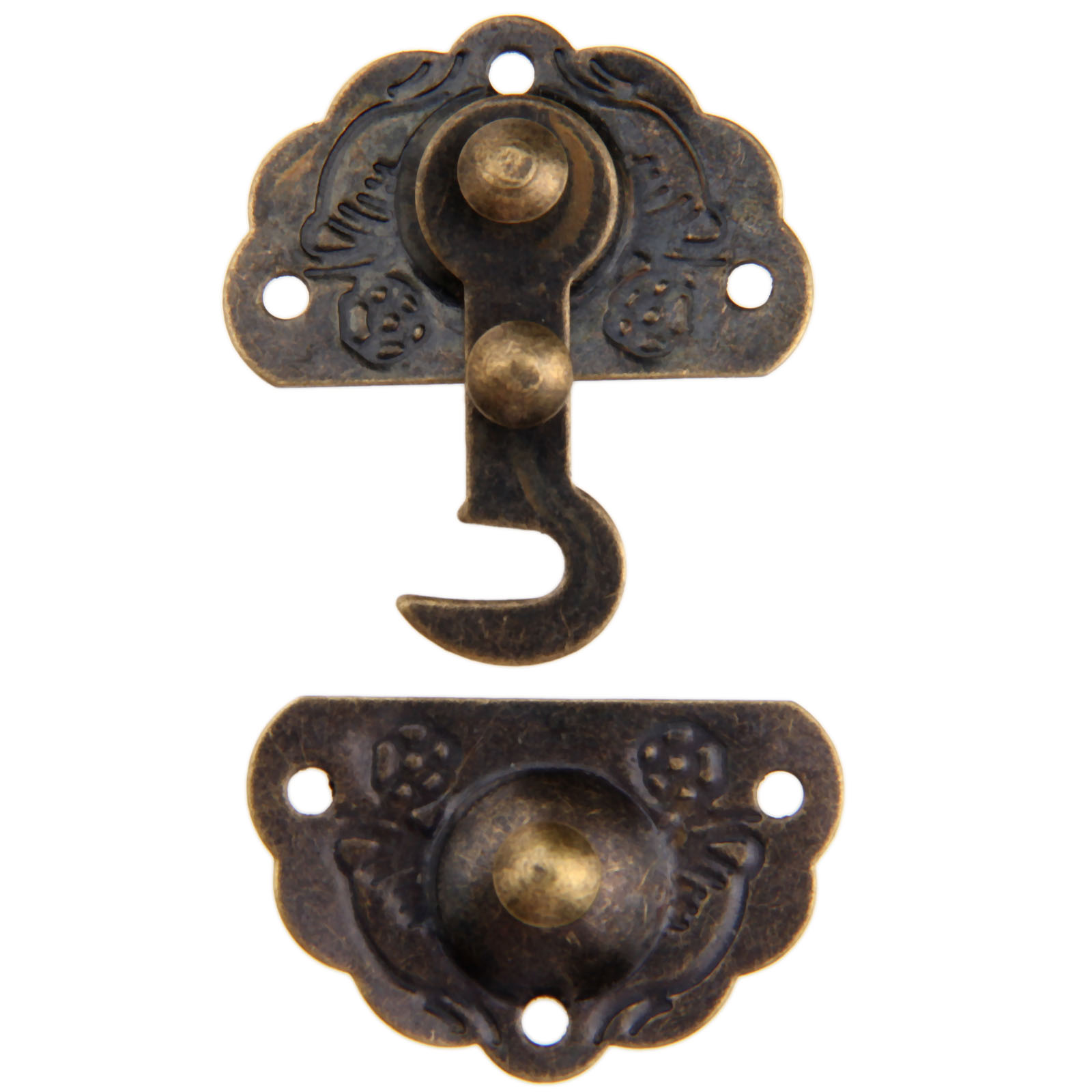 1pc Antique Bronze Box Latch H - Furniture Hardware Decorative reseña y precio