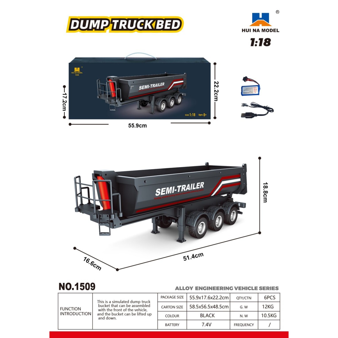 New 1/18 Huina 1509 RC Semi Du - Furniture Leg Set reseña y precio