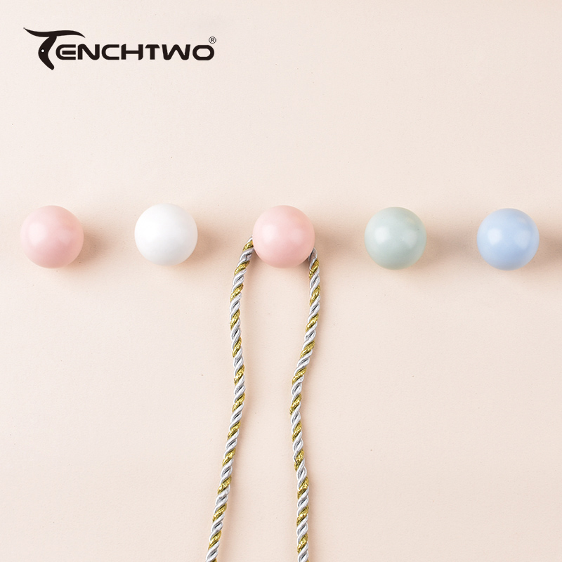 Round Ceramic Hook Clothes Han - Furniture Hardware Latch reseña y precio