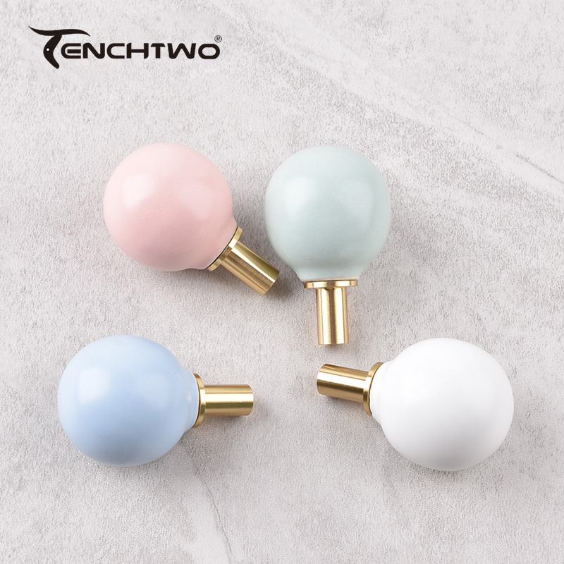 Round Ceramic Hook Clothes Han - Furniture Hardware Latch reseña y precio