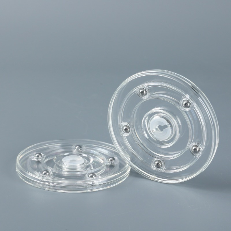 Turntable Acrylic 360 Rotating - Furniture Hardware Display reseña y precio