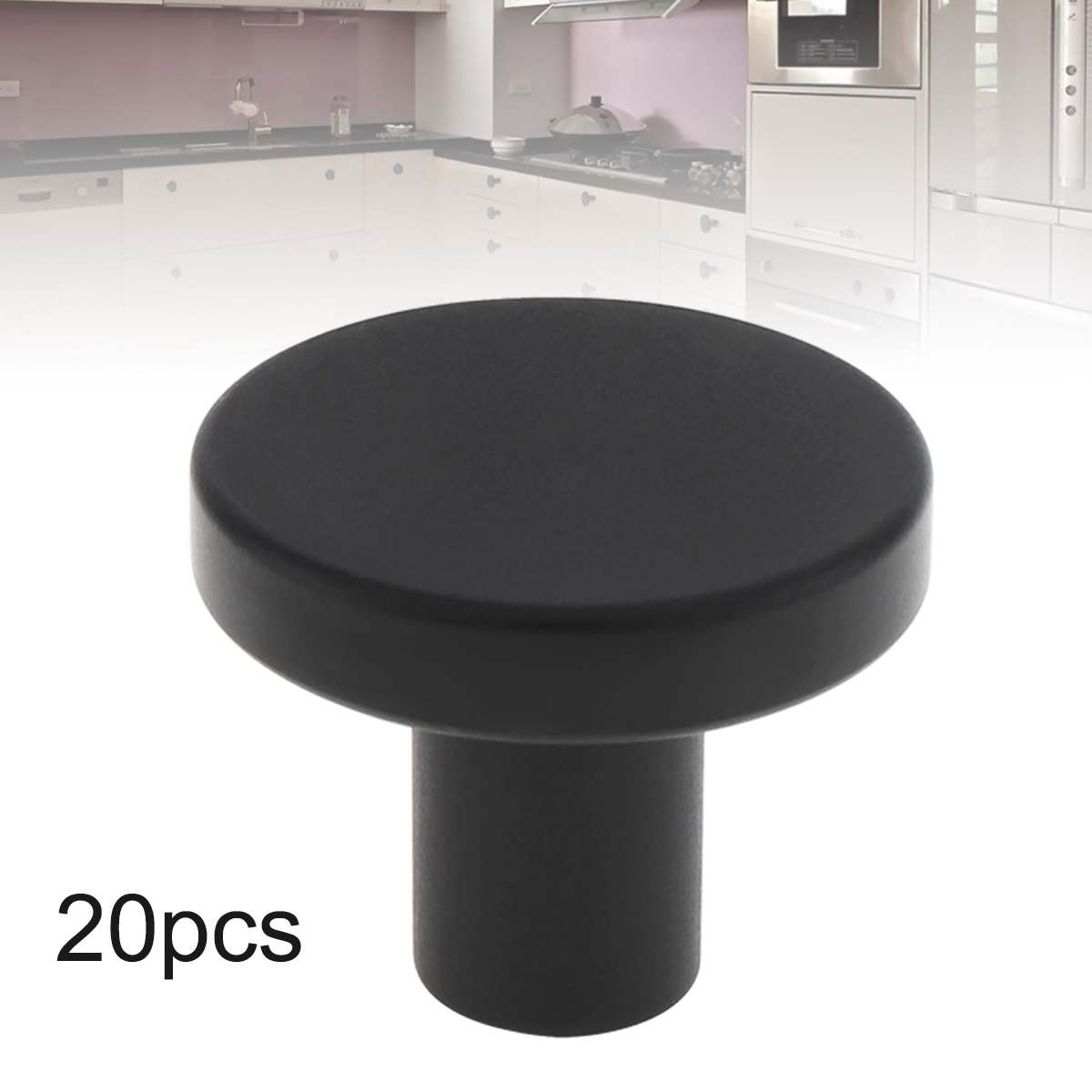 20Pcs Round Kitchen Cabinet Kn - Furniture Hardware Latch reseña y precio