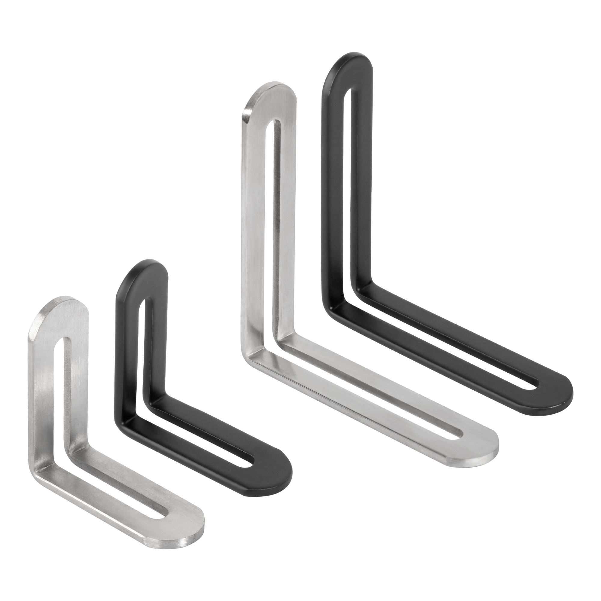 2pcs Corner Brackets Stainless - Shelf Peg Support reseña y precio