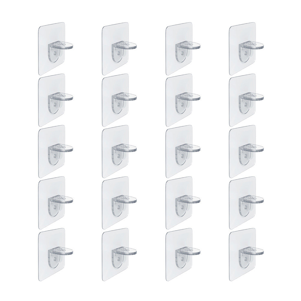 20Pcs Adhesive Shelf Support P - Shelf Peg Support reseña y precio