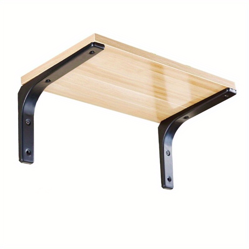 2pcs Heavy-Duty Iron Shelf Bra - Furniture Hardware Decorative reseña y precio