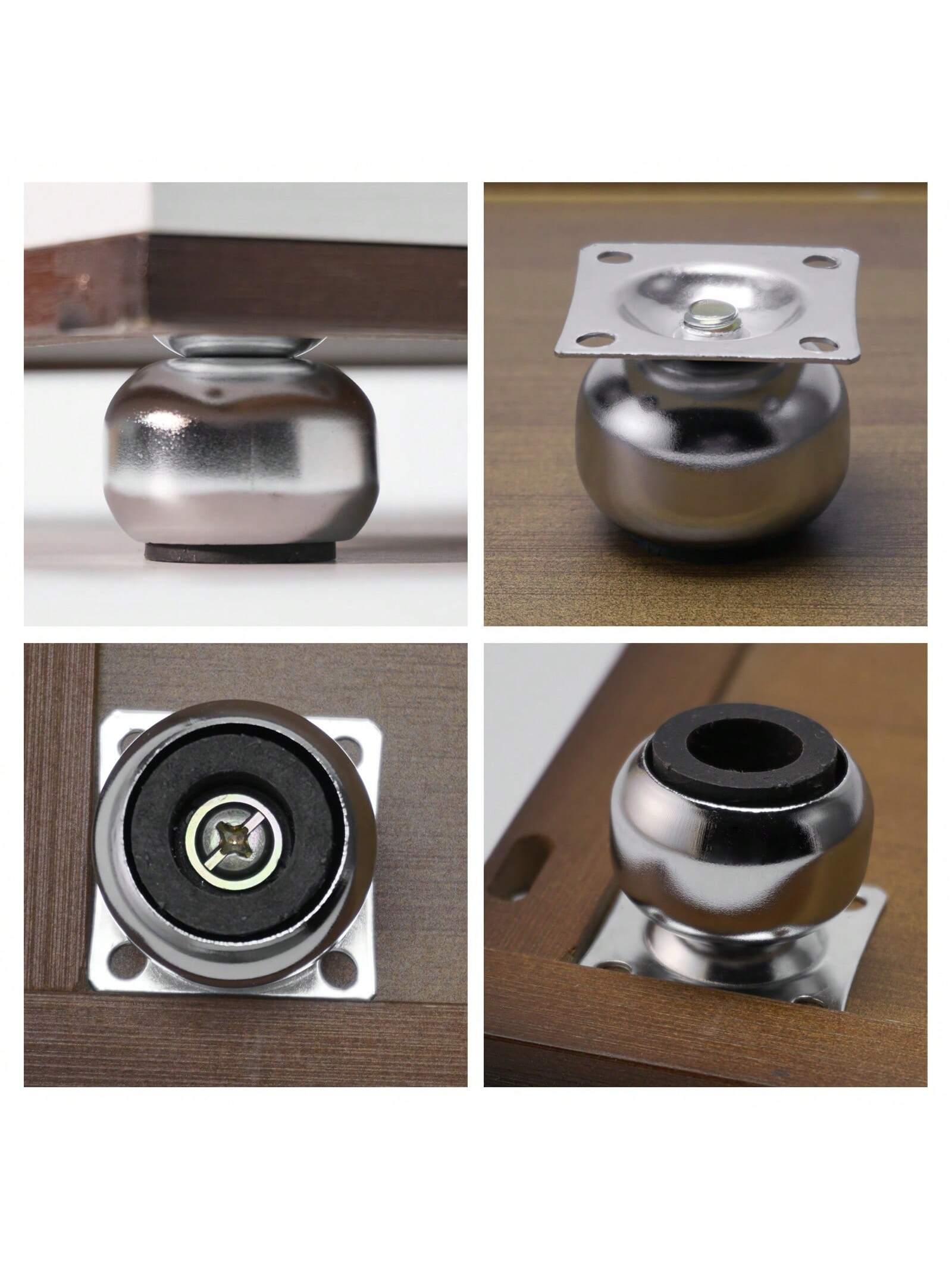 [4 Pieces of Metal Furniture L - Furniture Leg Set reseña y precio