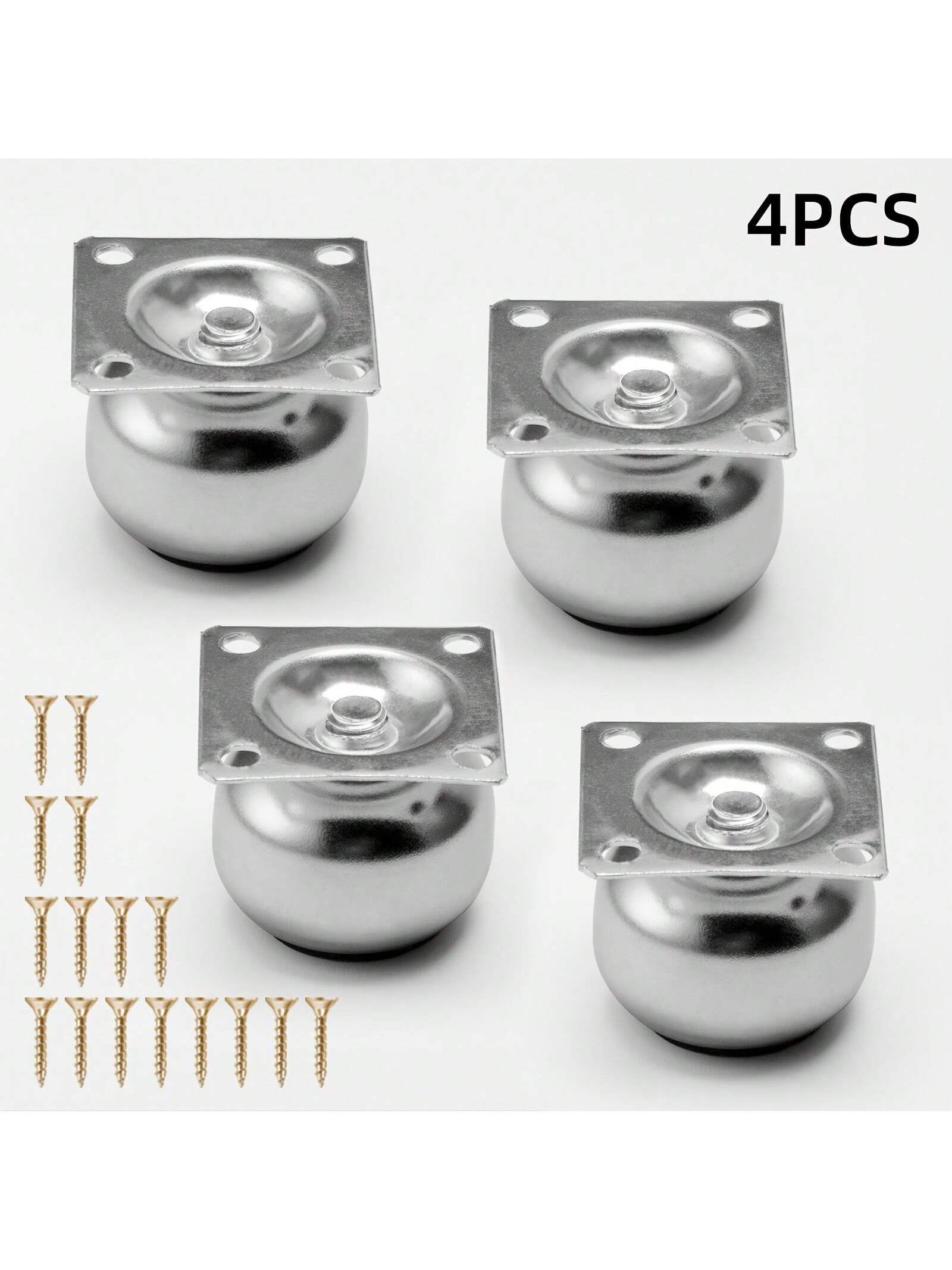 [4 Pieces of Metal Furniture L - Furniture Leg Set reseña y precio