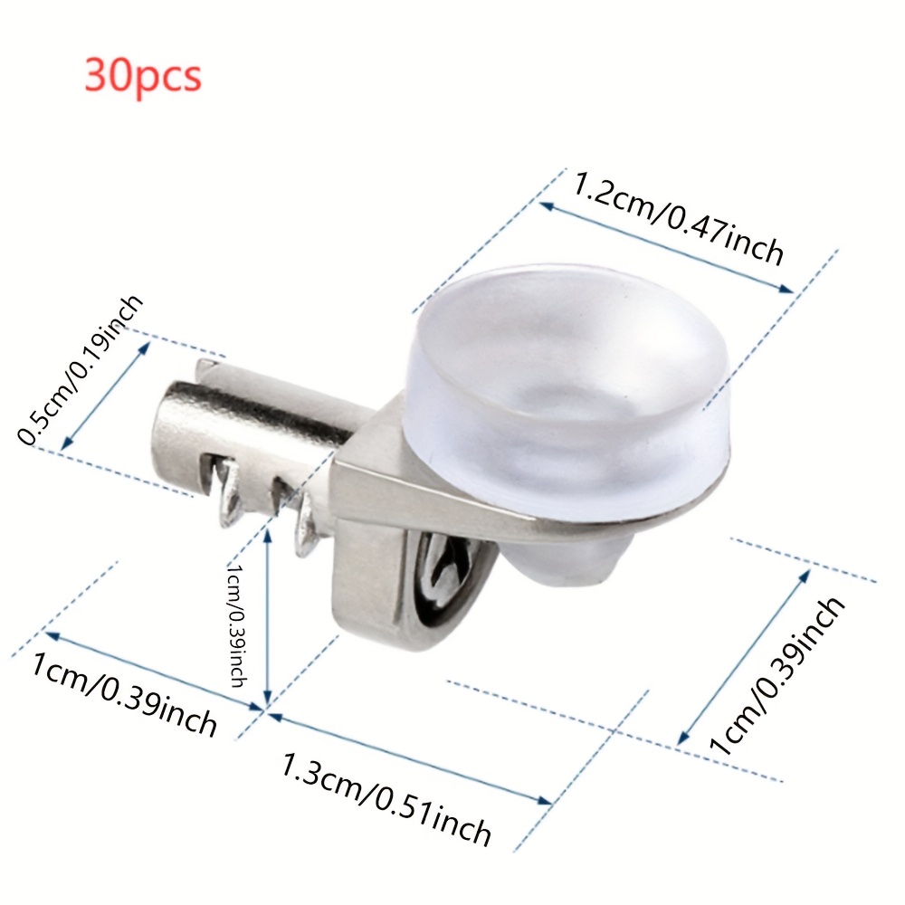 22/30Pcs Shelf Pegs 5mm Shelf  - Shelf Peg Support reseña y precio