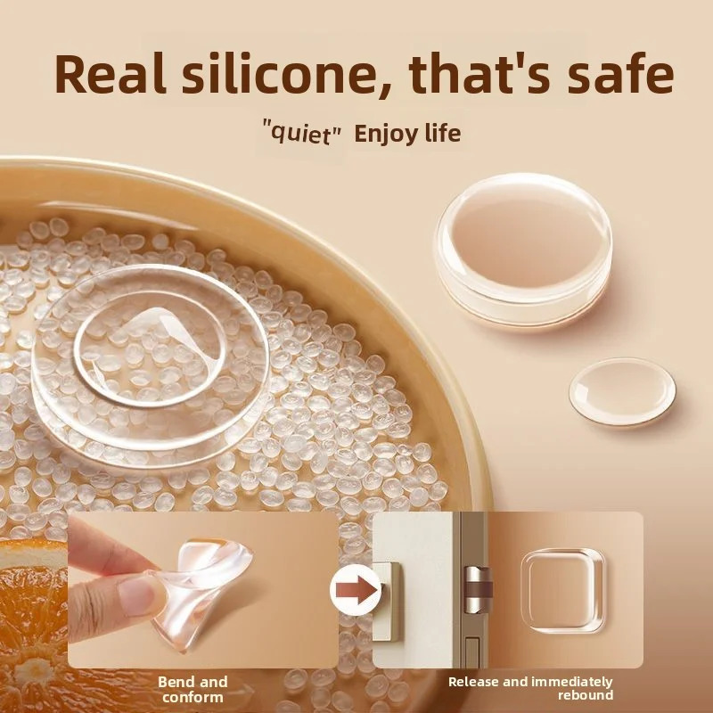 Silicone cabinet bumpers Rubbe - Furniture Hardware Latch reseña y precio
