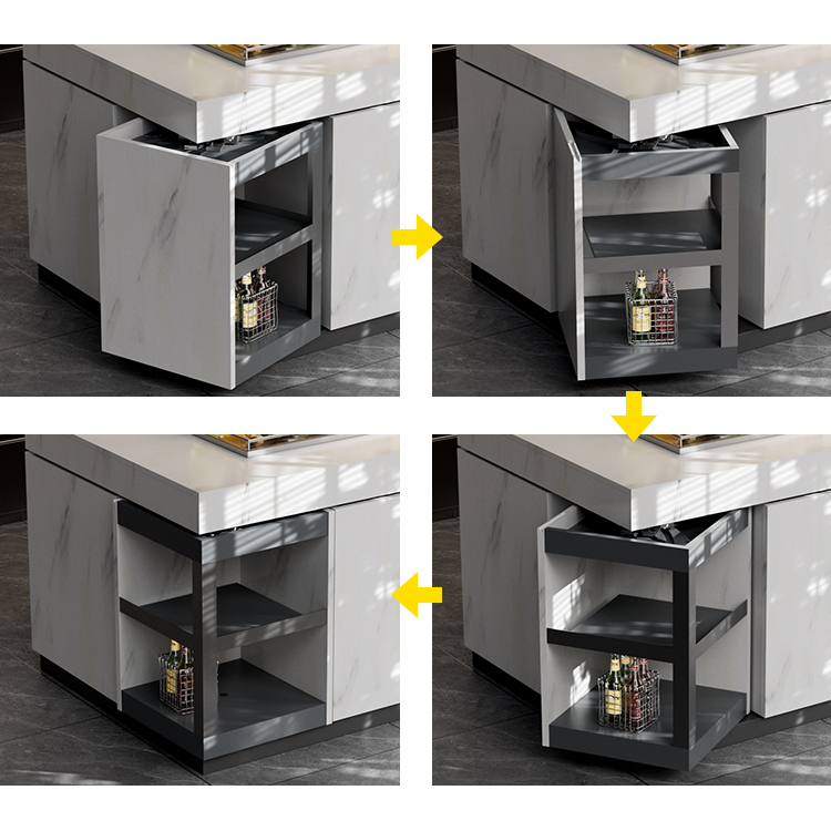 Rotating display cabinet, 360- - Furniture Hardware Display reseña y precio