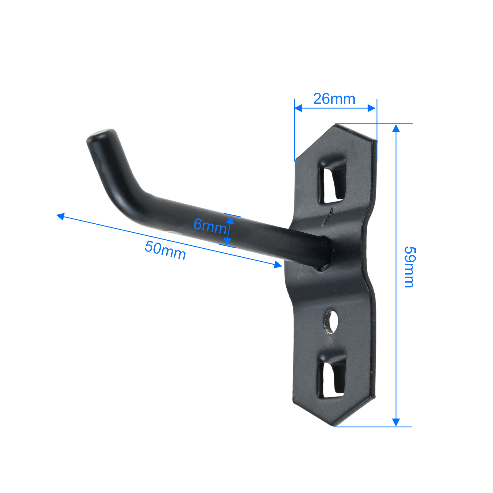 10Pcs/set 50mm Black Hole Boar - Furniture Hardware Fittings reseña y precio