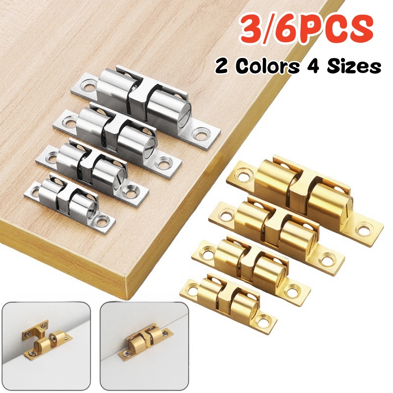 3/6pcs Cabinet Closet Door Bal - Furniture Hardware Latch reseña y precio