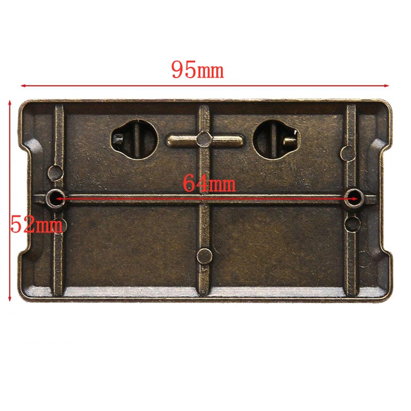 4Pcs Vintage Antique Bronze Dr - Furniture Hardware Latch reseña y precio