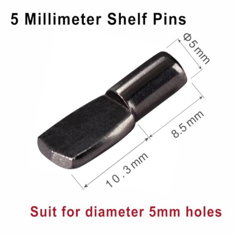 5mm Shelf Pins Spoon Shape She - Shelf Peg Support reseña y precio