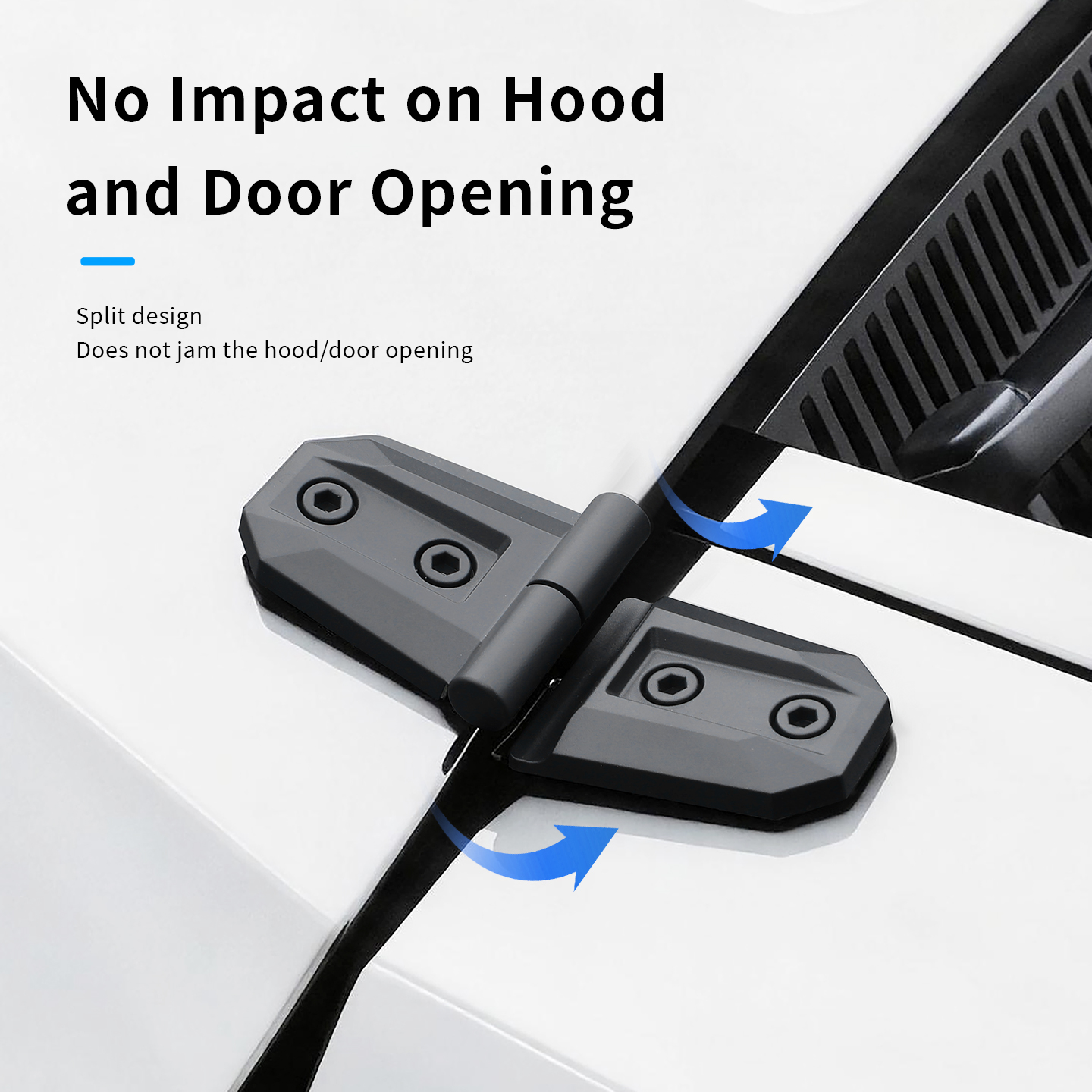 2PCS ABS Car Engine Hood Door  - Furniture Hardware Fittings reseña y precio