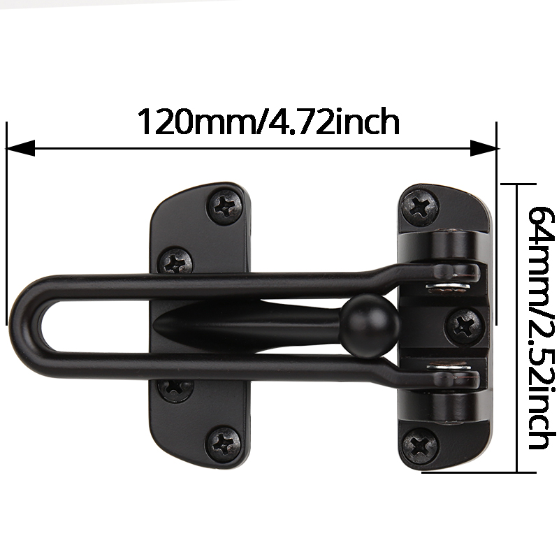 1pc Door Latch Lock Heavy Duty - Furniture Hardware Decorative reseña y precio