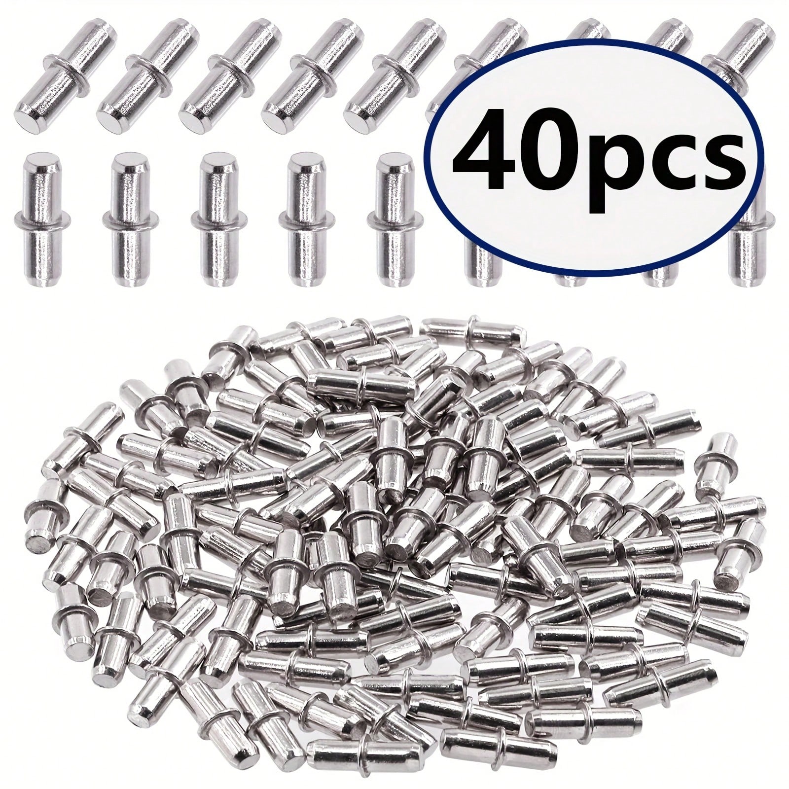 40 Pieces Shelf Pins Wall Laye - Shelf Peg Support reseña y precio
