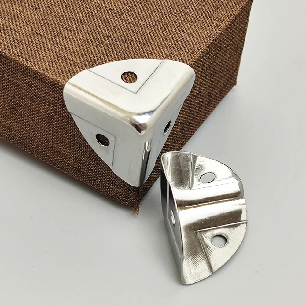 4/8/12pc Metal Box Corner Prot - Furniture Hardware Decorative reseña y precio