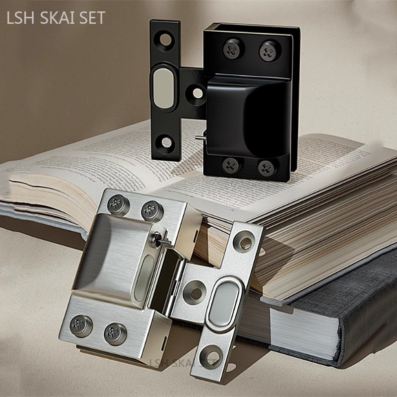 Non-perforated Glass Hinges Hi - Furniture Hardware Display reseña y precio