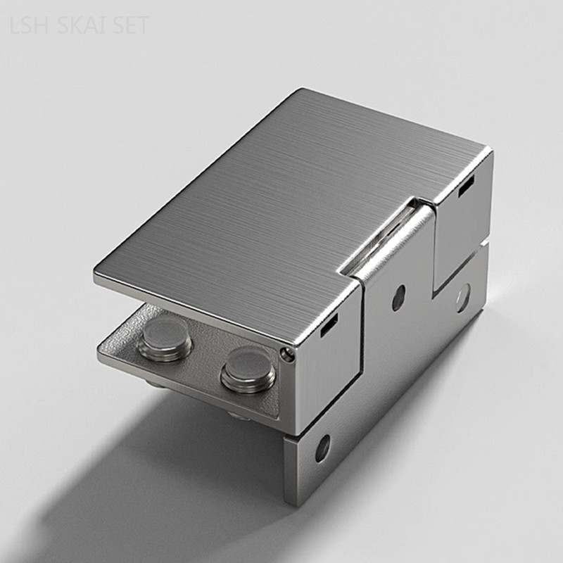Non-perforated Glass Hinges Hi - Furniture Hardware Display reseña y precio
