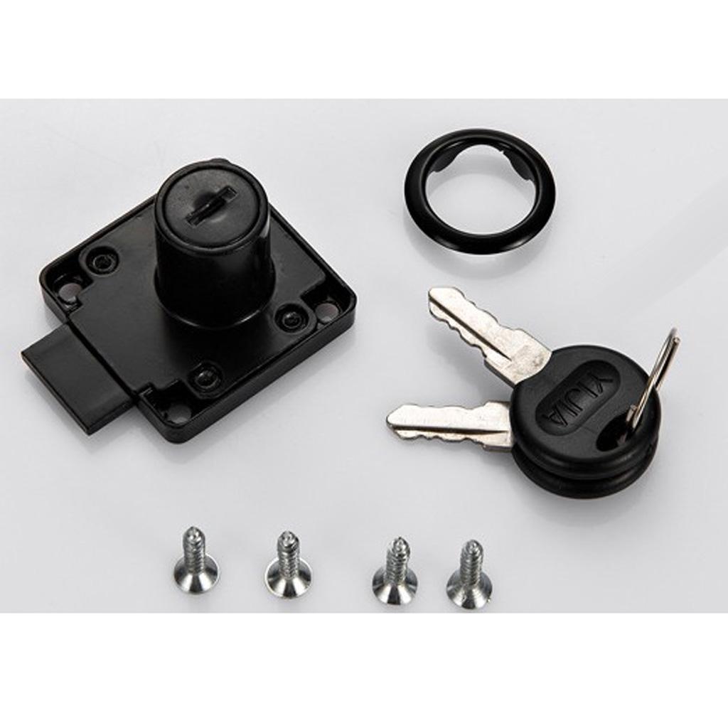 2x Drawer Locks with 2 Lock Ke - Office Furniture Hardware reseña y precio