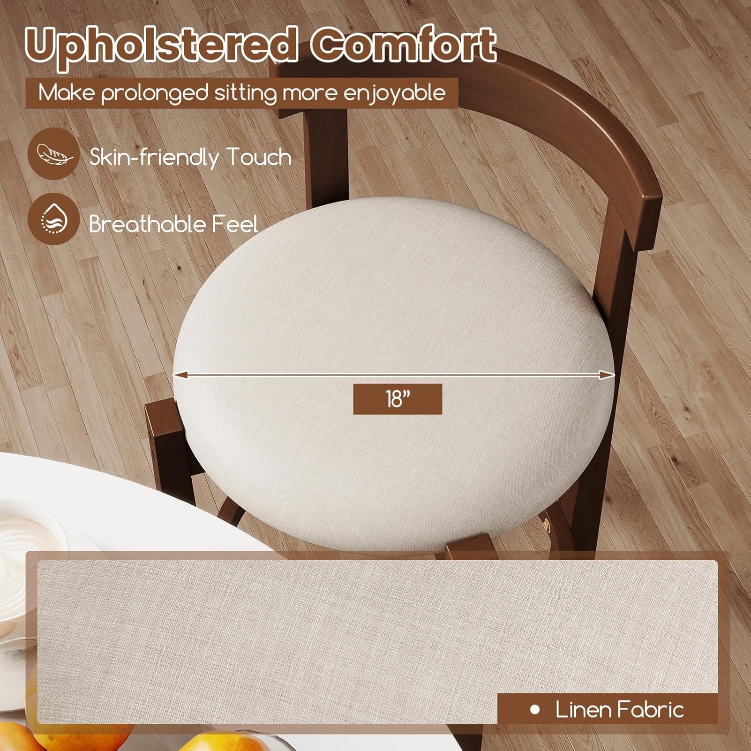 Counter Height Stools Set of 4 - Furniture Leg Set reseña y precio