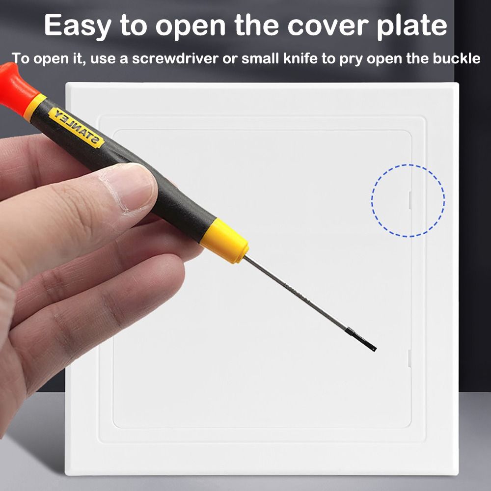 1pc Self-adhesive Access Panel - Furniture Hardware Fittings reseña y precio