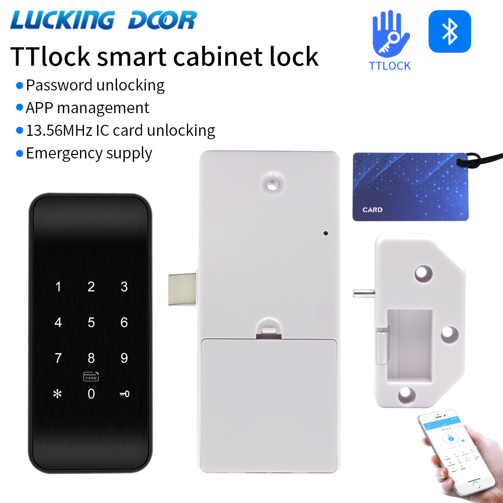 TTLOCK 13.56Mhz Fingerprint Dr - Furniture Hardware Latch reseña y precio