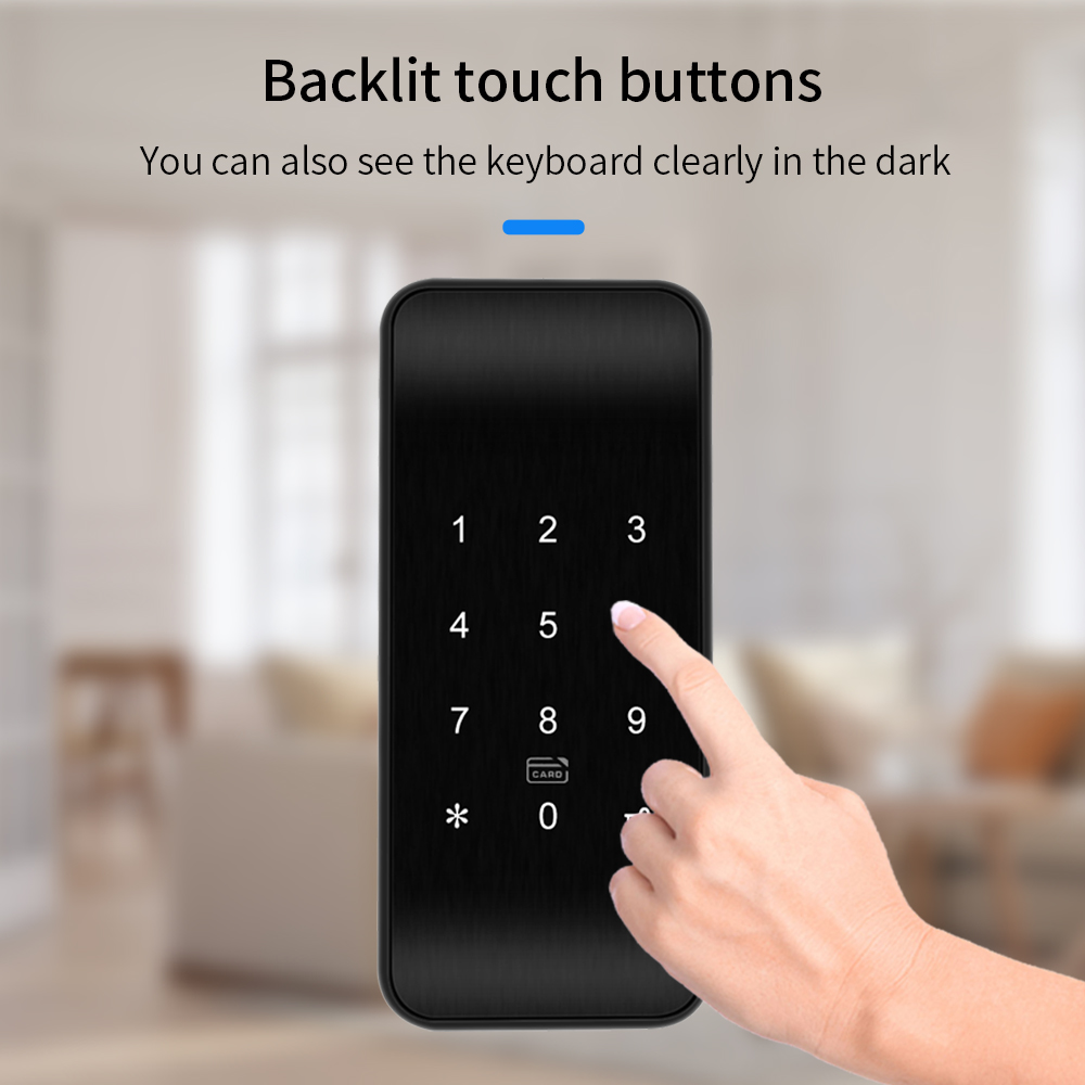 TTLOCK 13.56Mhz Fingerprint Dr - Furniture Hardware Latch reseña y precio