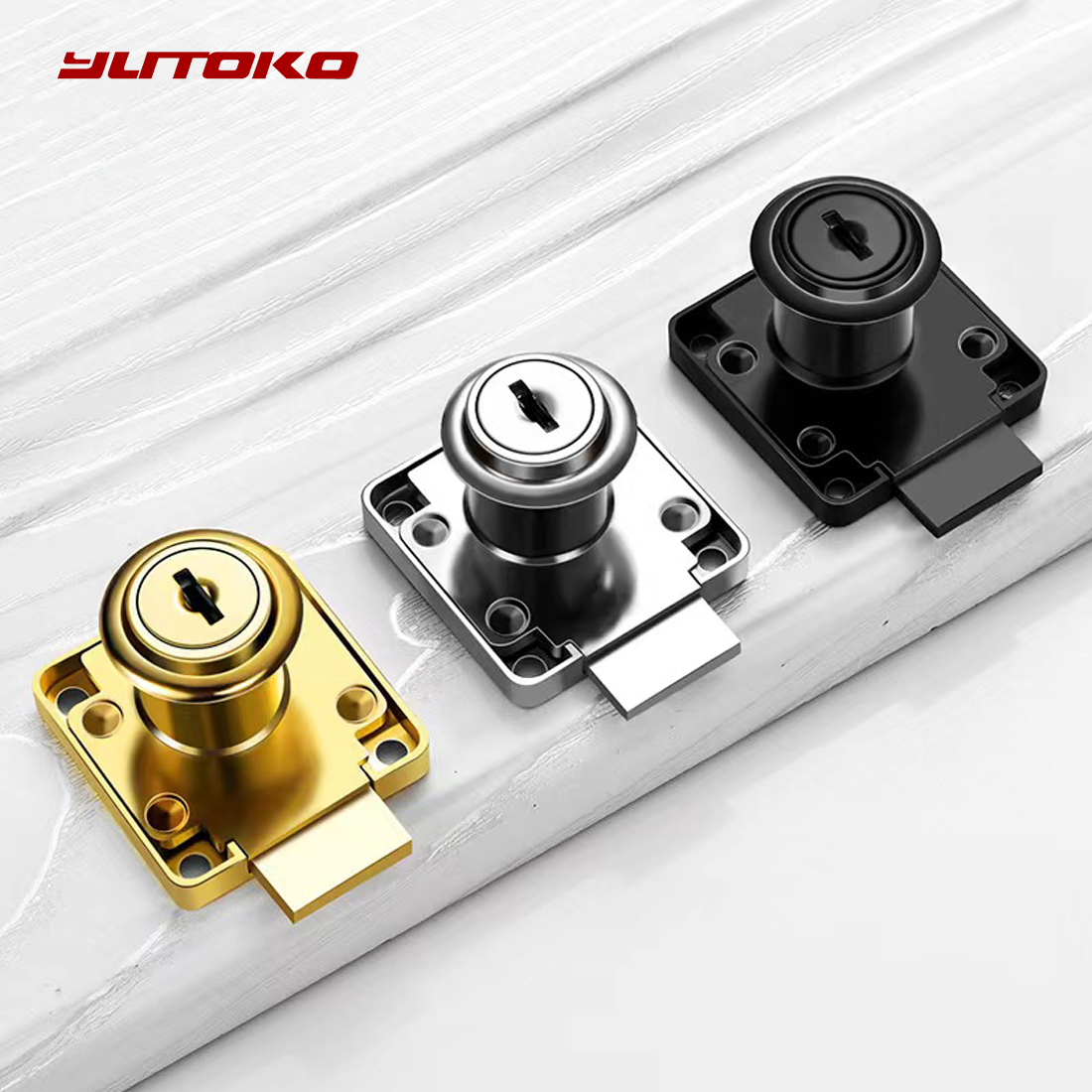 Yutoko High-grade Desk Drawer  - Furniture Hardware Latch reseña y precio