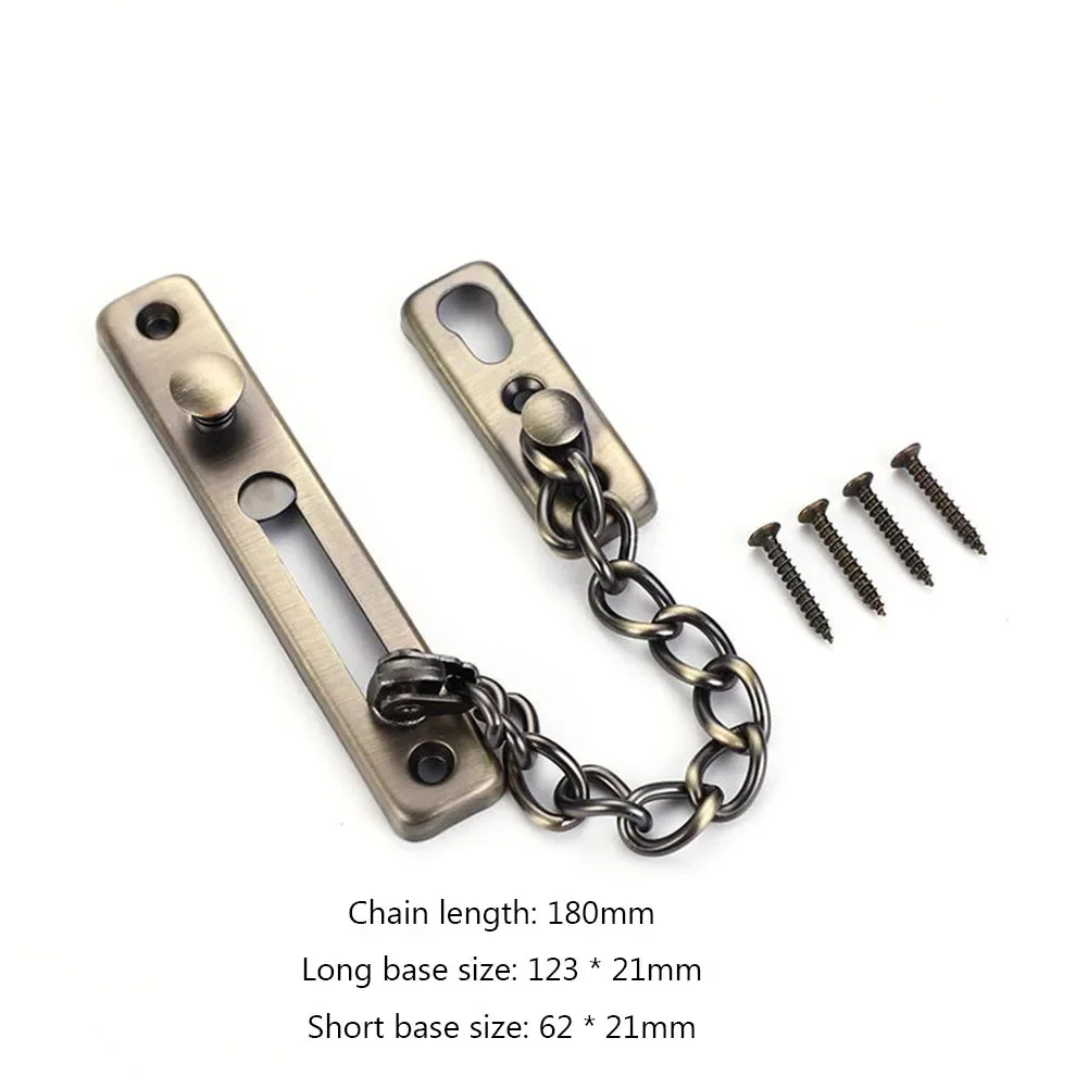 Door Chain with Lock Door Lock - Furniture Hardware Fitting reseña y precio