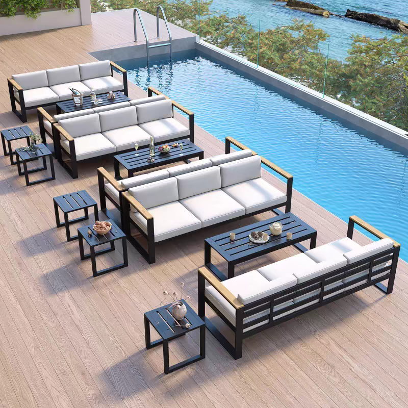Modern Style Aluminum Patio So - Furniture Leg Set reseña y precio