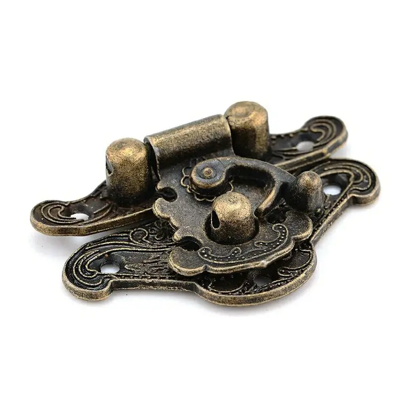 5-20pcs Vintage Metal Hasp Lat - Furniture Hardware Decorative reseña y precio