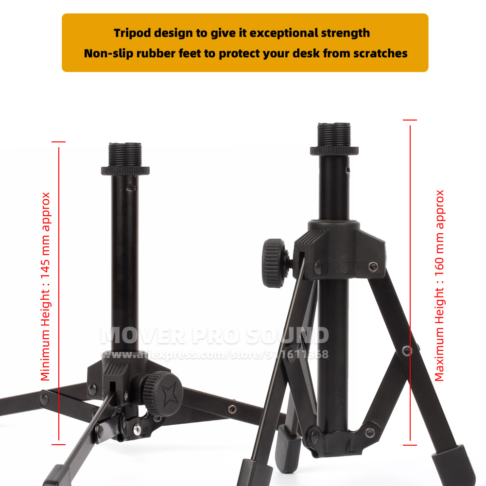 Desktop Tripod Mic Signal Brac - Furniture Leg Set reseña y precio
