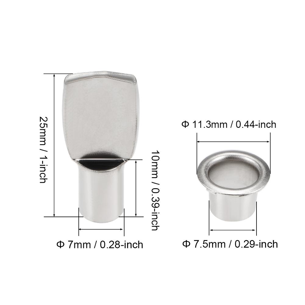 Uxcell 20-200Pcs Shelf Bracket - Shelf Peg Support reseña y precio