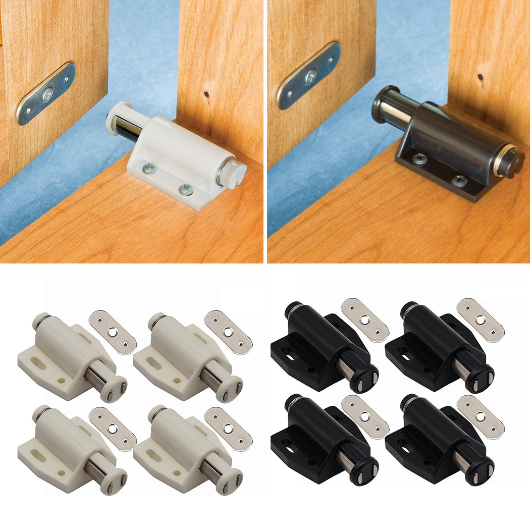 4Pcs Magnetic Cabinet Door Lat - Furniture Hardware Latch reseña y precio