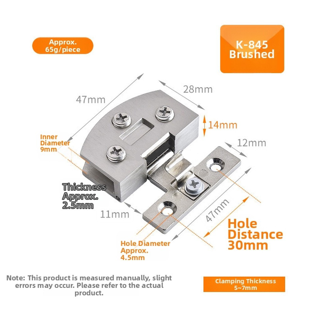 Free-opening Hole Glass Cabine - Furniture Hardware Display reseña y precio