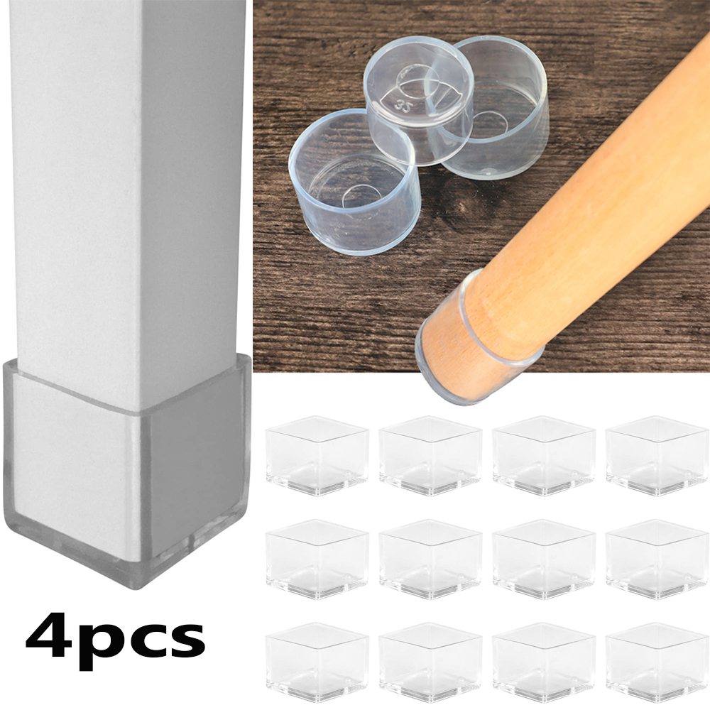 4pcs/set Chair Table Foot Caps - Furniture Leg Set reseña y precio