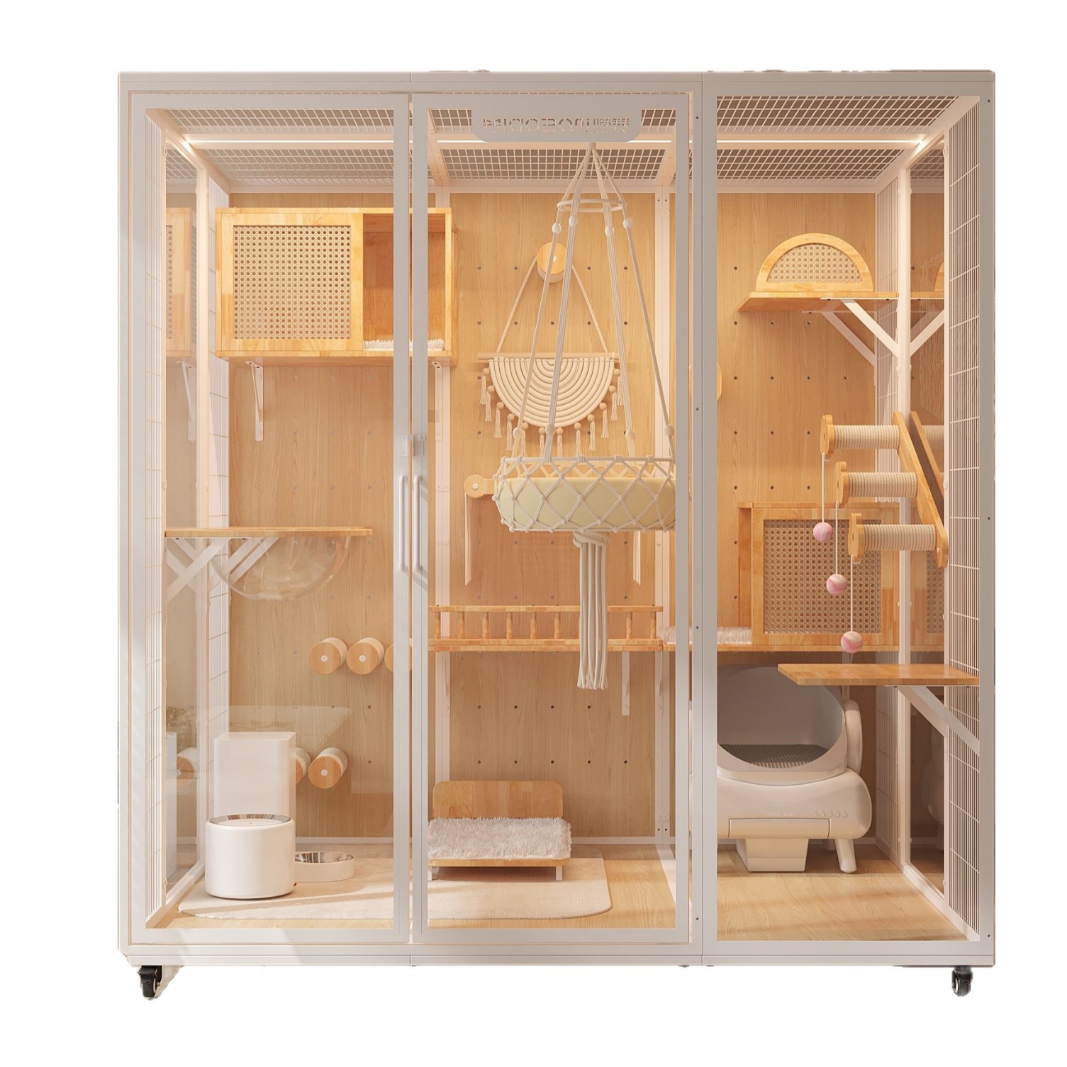 Cat Villa Cat Cage Oversized L - Furniture Hardware Display reseña y precio