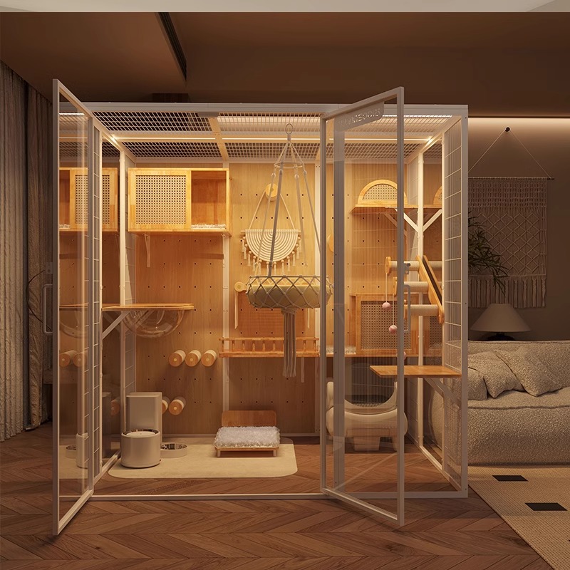 Cat Villa Cat Cage Oversized L - Furniture Hardware Display reseña y precio