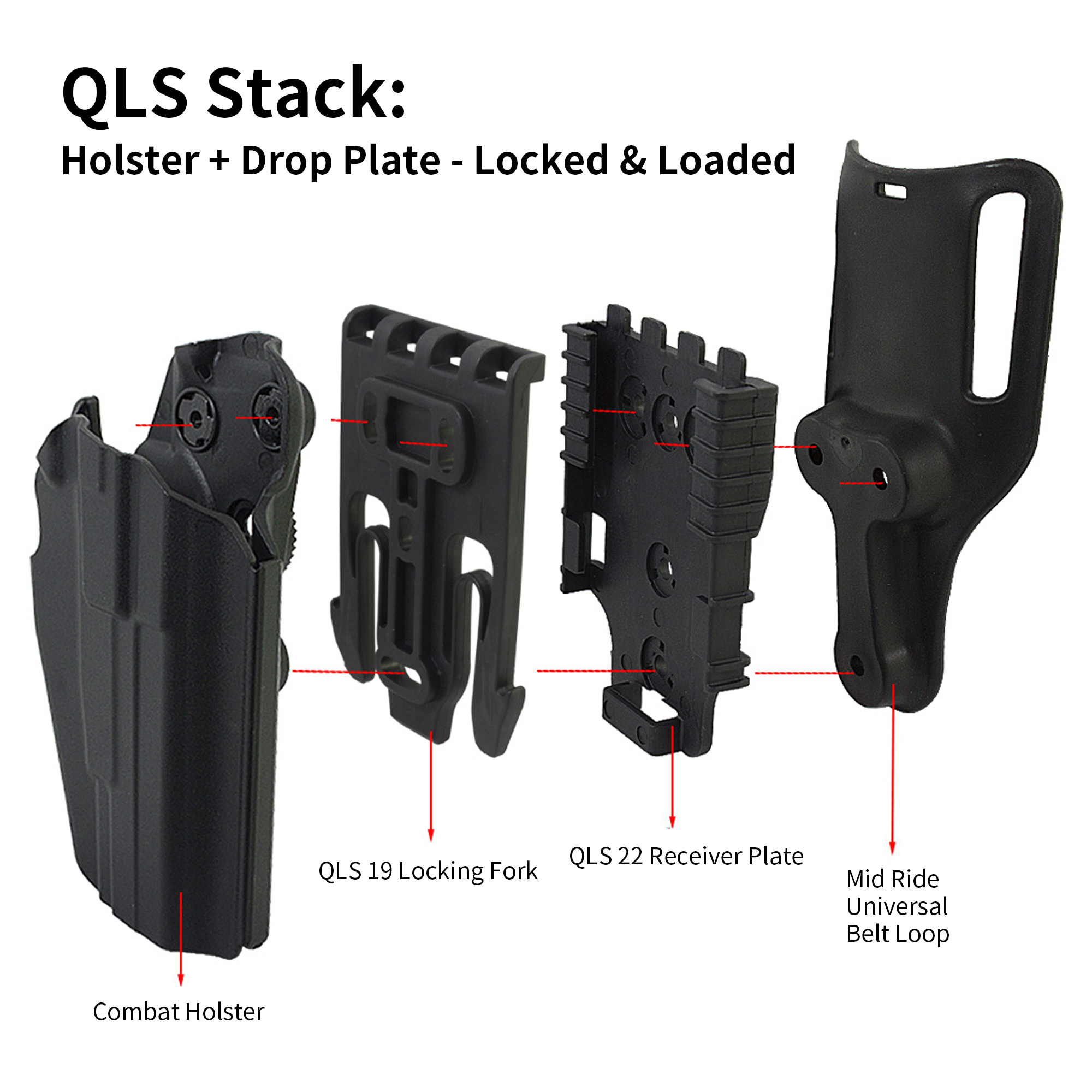 Quick Locking System Kit (QLS  - Furniture Leg Set reseña y precio
